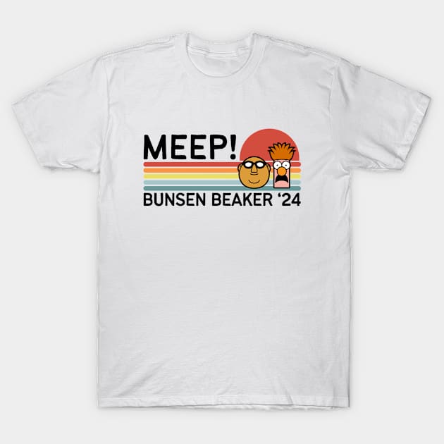 Bunsen And Beaker 2024 - Meep! T-Shirt by thriftjd